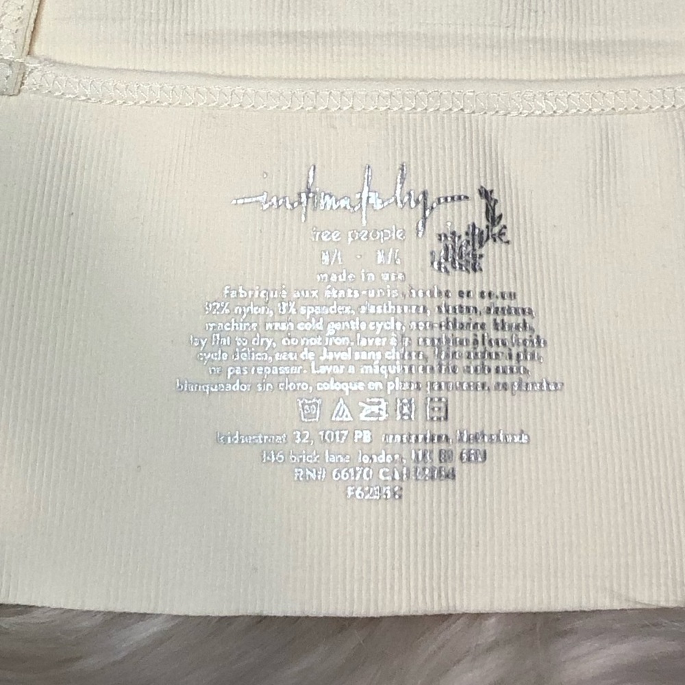 FREE PEOPLE Ali Low Back Seamless Bra M/L - Picture 7 of 9